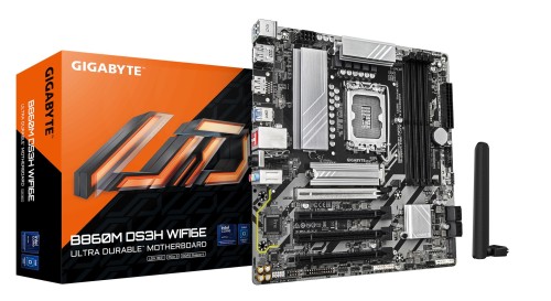 GIGABYTE B860M DS3H WIFI6E płyta główna Intel B860 LGA 1851 (Socket V1) micro ATX - 2544905