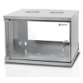 Techly I-CASE EL-1006G32 stojak 6U Szafa wisząca Szary - 1311512