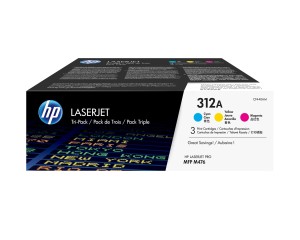 Toner HP zestaw HP 312A, HP312A=CF440AM, zawiera CMY, CF381A+CF382A+CF383A