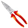 Knipex 13 76 200 ME narzędzie do zdejmowania izolacji Czerwony, Stal nierdzewna, Żółty - 2544115