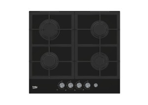 Płyta gazowa Beko HILG64235S (4 pola grzejne; kolor czarny)