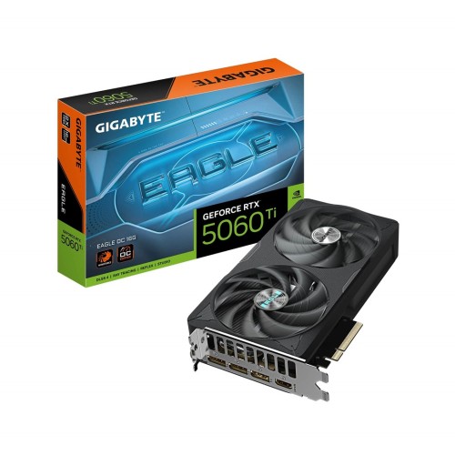 Karta VGA Gigabyte GeForce RTX 5060 Ti EAGLE OC 16G 16GB GDDR7 128bit HDMI+3xDP PCIe5.0 - 2540763