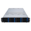 Platforma Asus Rack (2U) RS520A-E12-RS12U AMD Epyc 9004 (12x NVMe, 2xM.2, 2xGPU, 2x1Gbe, IPMI, 1+1 1600W) - 2544831