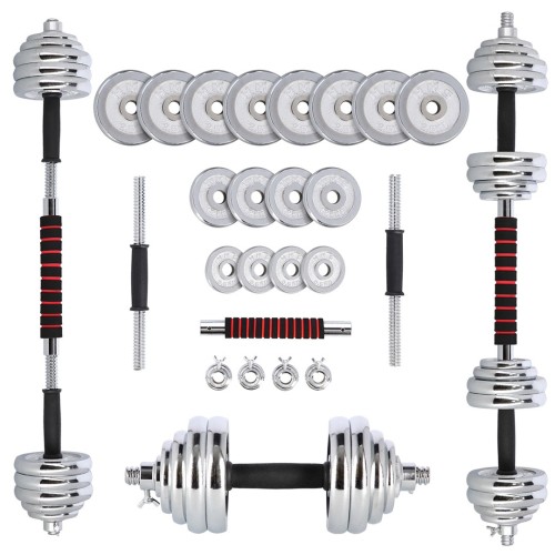 Sztangielki-Sztanga w walizce 2w1 SGP30 HMS 2x15 kg - 2545070