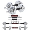 Sztangielki-Sztanga w walizce 2w1 SGP30 HMS 2x15 kg - 2545083