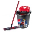 Mop i wiaderko Vileda Ultramax BOX + książka dla dzieci „Psikus złotej rybki” - 2545093