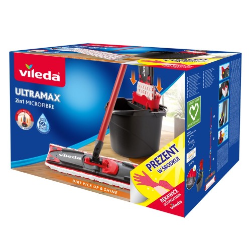 Mop Vileda Ultramax Box + rękawice gratis - 2545114