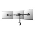 Uchwyt biurkowy na trzy monitory Neomounts DS60-600BL3 10"-27" - 2524423