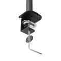 Uchwyt biurkowy na dwa monitory Neomounts DS60-600BL2 10"-32" - 2524448