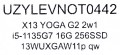 LENOVO ThinkPad X13 YOGA G2 2w1 i5-1135G7 16GB 256GB SSD 13,3" WUXGA(dotyk) (US QWERTY) Win11pro + zasilacz UŻYWANY - 2546188