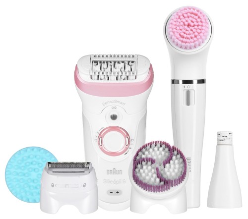 Depilator z pęsetami Braun Silk-epil SensoSmart 9-985BS - 2546657