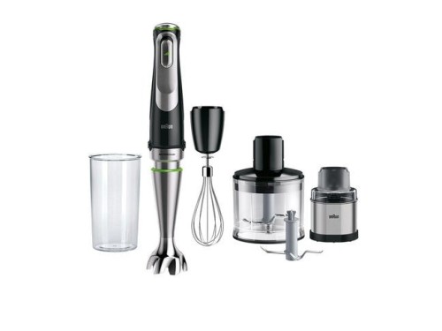 Braun MultiQuick 9 MQ9138XI blender 0,6 l Blender immersyjny 1200 W Czarny, Stal nierdzewna - 2508494