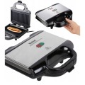 Tefal SM1572 toster 700 W Czarny, Stal nierdzewna - 2244411