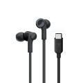 BELKIN SŁUCHAWKI PRZEWODOWE DOUSZNE USB-C, CZARNE - 2112251