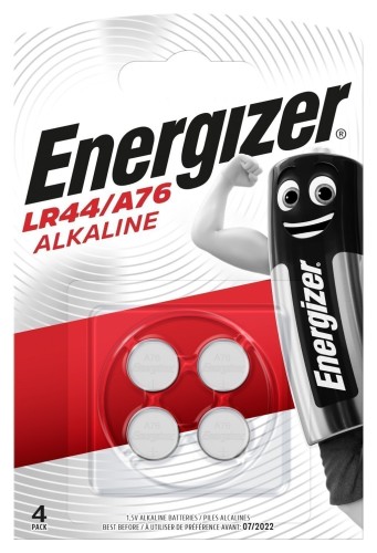 ENERGIZER BATERIE ALKALINE SPECJALISTYCZNA LR44 A76 4 SZTUKI 1,5V - 2548269