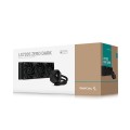 DeepCool LS720S Zero Dark Procesor Chłodnica cieczy all-in-one 12 cm Czarny 1 szt. - 2548570