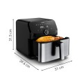 Frytkownica beztłuszczowa TEFAL EY855D10 - 2441455