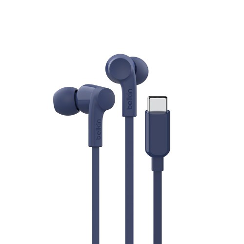 BELKIN SŁUCHAWKI PRZEWODOWE DOUSZNE USB-C, BLUE - 2548121
