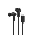 BELKIN SŁUCHAWKI PRZEWODOWE DOUSZNE USB-C, CZARNE - 2548138