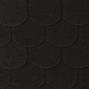 Gont karpiówka grafit 1 sztuka = 0,16m2, 1 opakowanie = 3,85m2