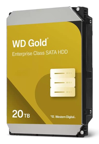 Dysk twardy HDD WD Gold 20TB 3,5" SATA WD203KRYZ - 2548928