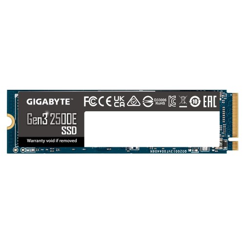 Dysk SSD 2 TB M.2 NVMe Gigabyte 2500E Gen3 2400/2000 MB/s - 2549038