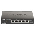 D-Link DGS-1100-05PDV2 łącza sieciowe Zarządzany Gigabit Ethernet (10/100/1000) Obsługa PoE Czarny - 1889913