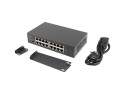 Lanberg Switch RSGE-16 Rack 10"/19" (16-port 1Gb) - 1042526