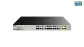 D-Link DGS-1026MP łącza sieciowe Nie zarządzany Gigabit Ethernet (10/100/1000) Obsługa PoE Czarny, Szary - 2550009