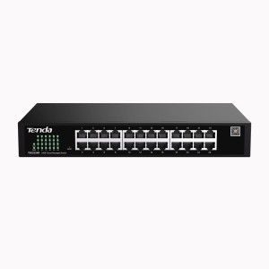 Switch zarządzalny Tenda TEG2228P-24-410W 26x1GbE + 2SFP PoE 410W
