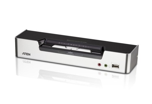 ATEN CS1642A przełącznik KVM Możliwości montowania w stelażu Czarny, Srebrny - 2550391