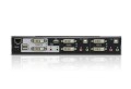 ATEN CS1642A przełącznik KVM Możliwości montowania w stelażu Czarny, Srebrny - 1048799