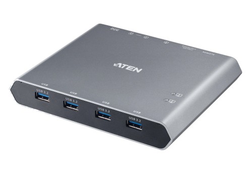 ATEN US3311 przełącznik KVM Srebrny - 2543214
