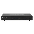 Techly IDATA DP-KVM4 przełącznik KVM Możliwości montowania w stelażu Czarny - 1310294