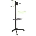 Techly ICA-TR20 uchwyt do telewizorów 94 cm (37") Czarny - 2550476