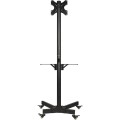 Techly ICA-TR20 uchwyt do telewizorów 94 cm (37") Czarny - 2550482