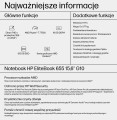 HP EliteBook 655 G10 Ryzen 7 7730U 15.6"FHD 250nits 16GB DDR4 SSD512 RX Vega 8 W11Pro 3Y OnSite - 2514151