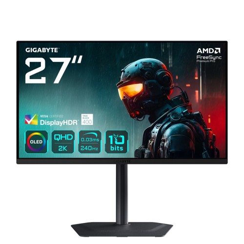 MONITOR GIGABYTE OLED 27" MO27Q2 240Hz - 2515466
