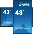 iiyama ProLite Płaski panel Digital Signage 108 cm (42.5") LCD Wi-Fi 500 cd/m2 4K Ultra HD Czarny Procesor wbudowany Android 11 24/7 - 2551827