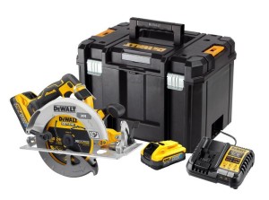 Akumulatorowa pilarka tarczowa DeWALT DCS573H2T-QW 190/30mm FLEXVOLT 18V Li-lon 2x5Ah POWERSTACK w skrzyni