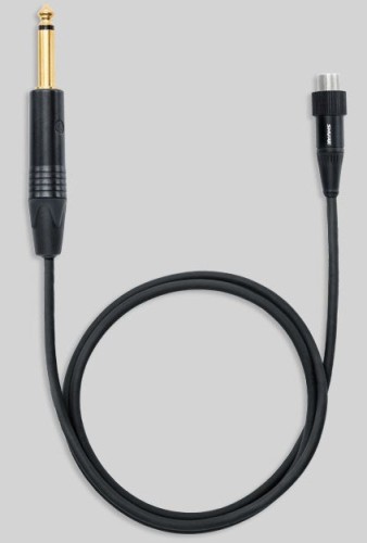 Shure WA305 kabel audio 6.35mm Czarny - 2552830