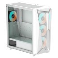 Gigabyte case C301 SZKŁO BIAŁE, ATX, Mid Tower, białe - 2553619