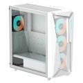 Gigabyte case C301 SZKŁO BIAŁE, ATX, Mid Tower, białe - 2553612