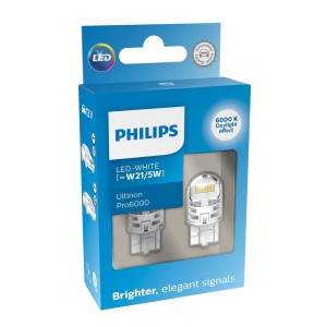 Samochodowa żarówka sygnalizacyjna Philips Ultinon Pro6000 SI 11066CU60X2