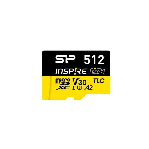 Silicon Power microSDXC Power Inspire 512GB V30 TLC 170/150 MB/S - 2554122