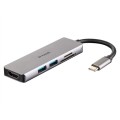D-Link DUB-M530 stacja dokująca Przewodowa USB 3.2 Gen 1 (3.1 Gen 1) Type-C Aluminium, Czarny - 2544518