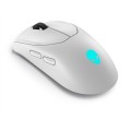 Mysz gamingowa bezprzewodowa Alienware Tri-Mode AW720M wersja Lunar Light - 2542696