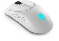 Mysz gamingowa bezprzewodowa Alienware Tri-Mode AW720M wersja Lunar Light - 2554249