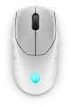 Mysz gamingowa bezprzewodowa Alienware Tri-Mode AW720M wersja Lunar Light - 2554250