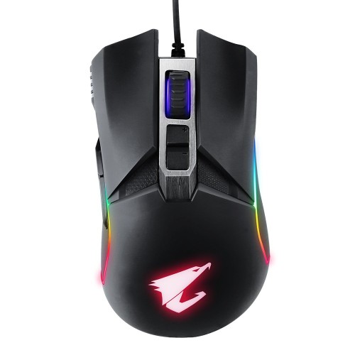 Gigabyte AORUS M5, mysz do gier, USB, optyczna, do 16000 DPI - 2554316